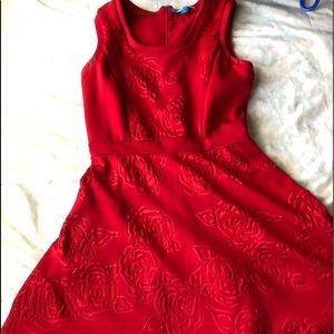 Red dress